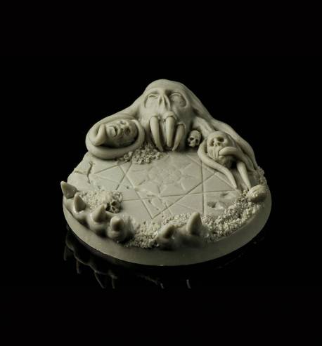 The Vestibule of hell 50mm round bases for Miniatures - Perfect for Warhammer & D&D Games