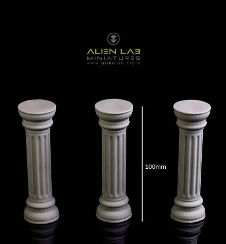 COLUMNS #4 - D&D Wargaming Terrain, Scatter Scenery for Tabletop RPGs, Dungeons and Dragons Miniatures, Terrain Accessories