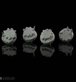 Chaos 32mm round bases for Miniatures - Ideal for Tabletop RPGs & Fantasy Games