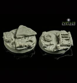 Inferno 40mm round bases for miniatures - ideal for Tabletop RPGs & Fantasy Games