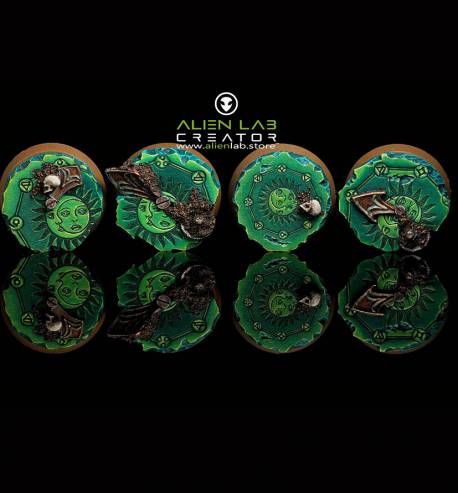 Arcane 32mm round bases for Miniatures - Ideal for Tabletop RPGs & Fantasy Games