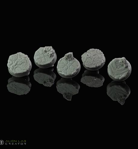 Celtic Ruins Round Bases 25mm