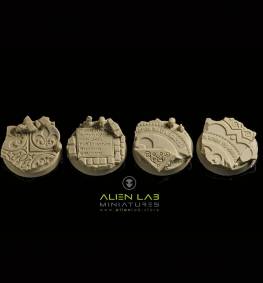 TEMPLE RUINS ROUND BASES 32MM #2