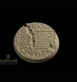 TEMPLE RUINS ROUND BASES 60MM #2