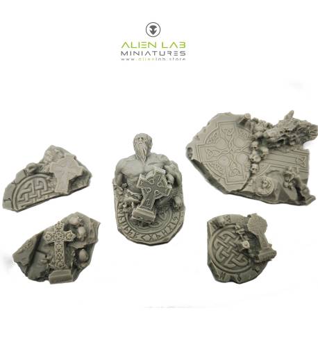 Celtic basing kit - Accessories for Tabletop Game Scenery & Terrain Crafting