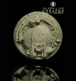 Ruins SF 50mm round bases for miniatures - ideal for Tabletop RPGs & Fantasy Games